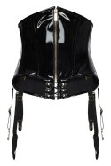 GUILTY PLEASURE Wondering Waist Cincher Black L - model z odpinanymi paskami