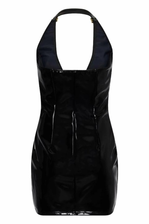 Guilty Pleasure Helix Halter Dress Black L - Sukienka Datex z zamkiem