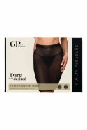 Guilty Pleasure Sheer Stretch Skirt S/M - Transparentna elastyczna spodnica midi