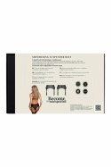 Guilty Pleasure Shimmering Suspender Belt L/XL - połyskujący pas do pończoch