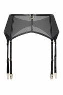 Guilty Pleasure Shimmering Suspender Belt L/XL - połyskujący pas do pończoch