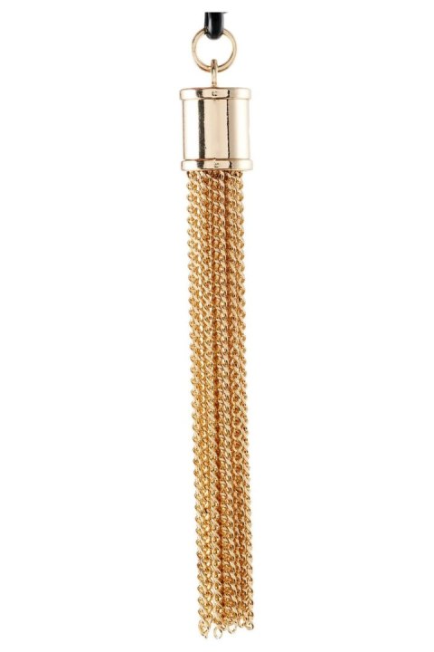 Guilty Pleasure Tassel Tease Clamps złote klamry z łańcuszkami