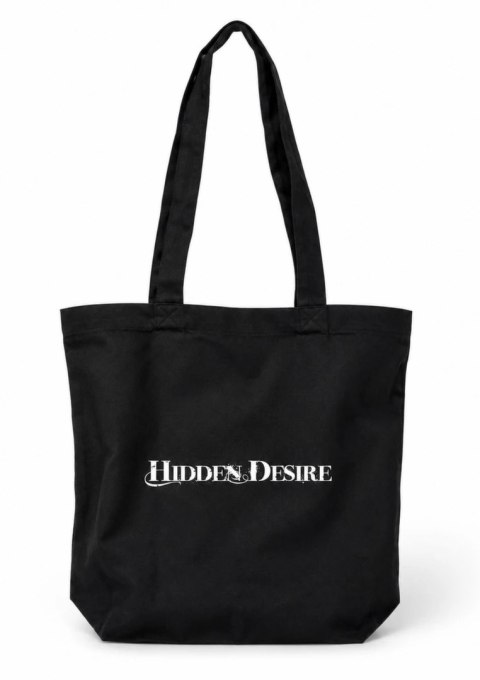 Hidden Desire Canvas Gift Bag czarna torba na zakupy z logo