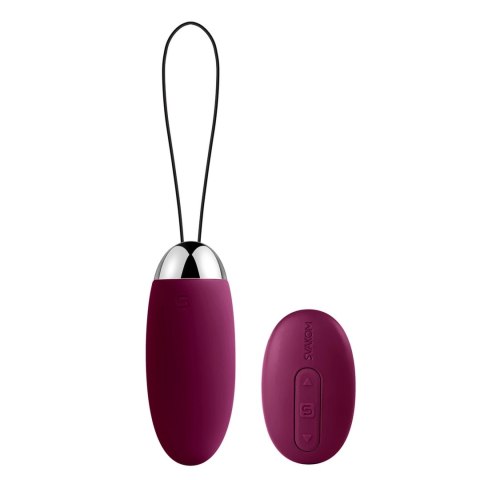 Svakom Elva Violet - Model Intymny Sterowany Pilotem, Silikon, 34x80mm