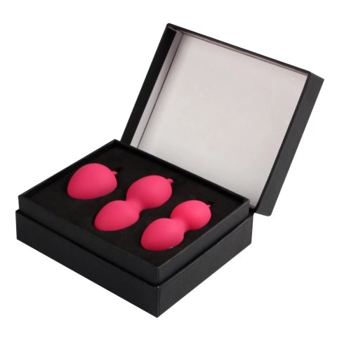 Svakom Nova Zestaw Trzech Kul Kegla Plum Red - Silikonowe, 3 Wagi