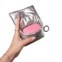 Womanizer Snap Pouch Silver - etui podrożne, srebrne, 11,5x9,5 cm