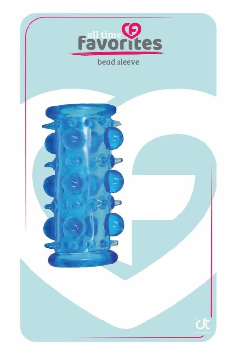 ALL TIME FAVORITES Bead Sleeve Blue elastyczna nakładka z wypustkami