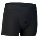 BOLD. REX Strap-On Short S z silikonowym elementem 15,5 cm czarny