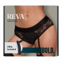 BOLD. REVA pas do pończoch z silikonową nakładką, rozmiar S