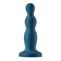 BOLD RUNE silikonowy model z przyssawką, 15,5 cm, czarny