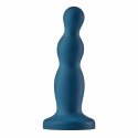 BOLD RUNE silikonowy model z przyssawką, 15,5 cm, czarny