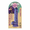 Bubblegum Blast Funky Fizz Purple Classic Jelly 19cm - elastyczny model TPE