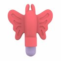 Dreamtoys Love Signal Butterfly Buzz - silikonowy masażer palcowy IPX6 USB