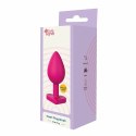 Dreamtoys Love Signal Heart Plug Small silikonowy, wodoodporny, rożowy
