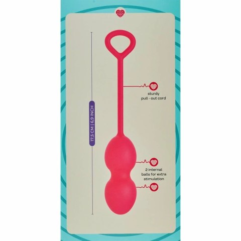 Dreamtoys Love Signal Playful Drops kulki treningowe silikonowe IPX8