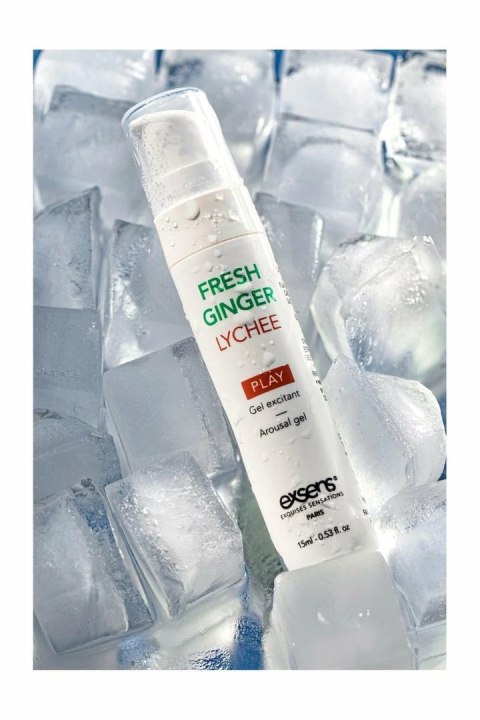 EXSENS Arousal Gel Fresh Ginger Litchi 15ml - żel intymny chłodzący