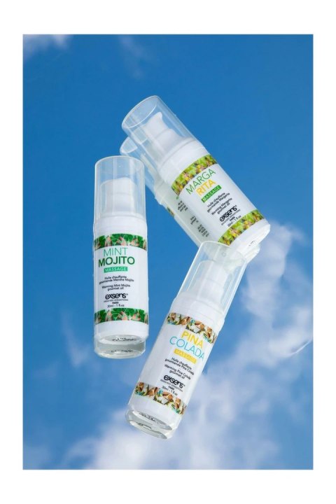 EXSENS Gift Set Let's Celebrate! Zestaw 3 żeli rozgrzewających 3x30ml