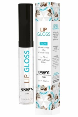 EXSENS HOT KISS Lip Gloss Coconut 7,4 ml - rozgrzewający błyszczyk do ust