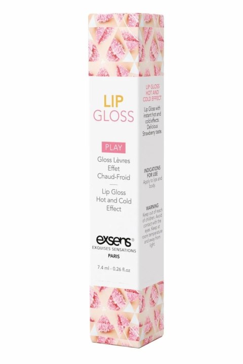 EXSENS Lip Gloss Strawberry 7,4 ml - błyszczyk do ust o smaku truskawkowym