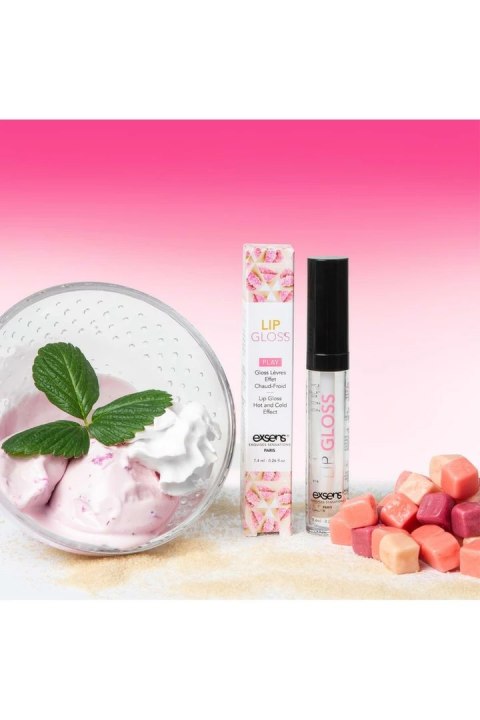 EXSENS Lip Gloss Strawberry 7,4 ml - błyszczyk do ust o smaku truskawkowym