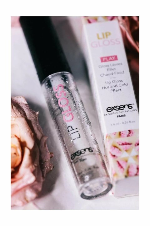 EXSENS Lip Gloss Strawberry 7,4 ml - błyszczyk do ust o smaku truskawkowym