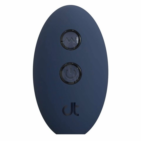 GLAM Beaded Anal Vibe bezprzewodowy, silikonowy, pilot, 12,1 cm