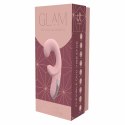 GLAM Flexible Duo Vibrator silikonowy, 2 silniki, wodoodporny, fioletowy