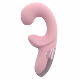 GLAM Flexible Duo Vibrator silikonowy, 2 silniki, wodoodporny, fioletowy