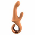 GLAM G-SPOT DUO VIBRATOR silikonowy, 3 silniki, wodoodporny, fioletowy