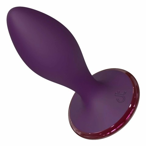GLAM STRONG ANAL VIBE - bezprzewodowy system wibracyjny, silikon, 12,8 cm