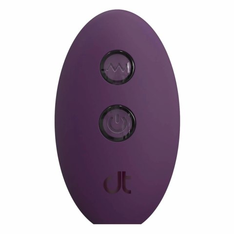 GLAM STRONG ANAL VIBE - bezprzewodowy system wibracyjny, silikon, 12,8 cm