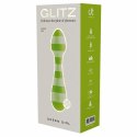 GLITZ Green Girl Travel Wand Massager kompaktowy masażer zielony
