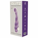 GLITZ Purple Pleasure G-Spot Vibrator silikonowy, wodoodporny 15,7 cm