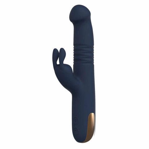 GODDESS PHAEDRA Up and Down Duo Vibrator silikonowy granatowy 22,4 cm