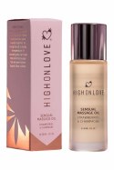 HighOnLove Massage Oil Strawberries & Champagne Mini 30ml - naturalny olejek do masażu