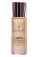 HighOnLove Massage Oil Strawberries & Champagne Mini 30ml - naturalny olejek do masażu