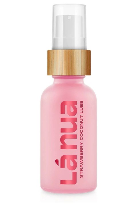 LA NUA Lubrykant wodny 30ml Truskawka-Kokos, naturalny, szklana butelka