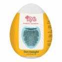 LOVE SIGNAL Dot Delight kompaktowa maszyna intymna z teksturą TPE
