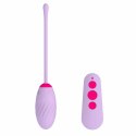 LOVE SIGNAL EGGCITEMENT - Wibrujące jajko z pilotem, silikon, IPX6, 65g