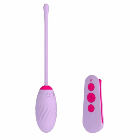 LOVE SIGNAL EGGCITEMENT - Wibrujące jajko z pilotem, silikon, IPX6, 65g