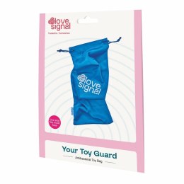 LOVE SIGNAL Your Toy Guard Blue - woreczek antybakteryjny 32x13 cm