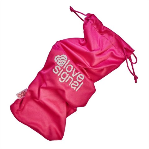 LOVE SIGNAL Your Toy Guard Pink - Antybakteryjny Pokrowiec 32x13 cm
