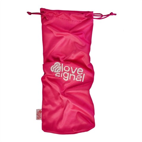 LOVE SIGNAL Your Toy Guard Pink - Antybakteryjny Pokrowiec 32x13 cm