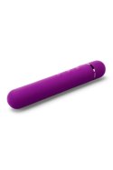 Le Wand Baton Cherry - smukły masażer z silikonową nakładką, USB