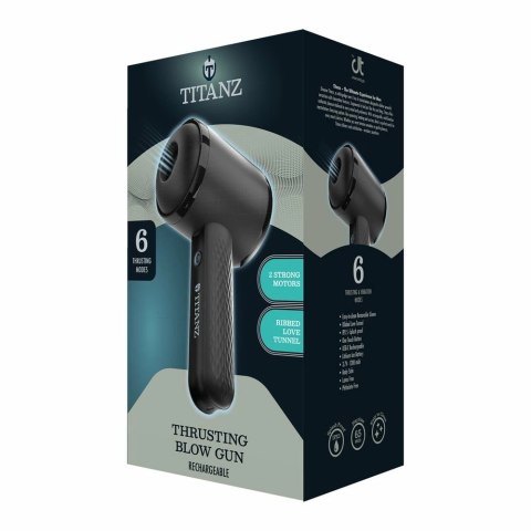 Titanz Thrusting Blow Gun - automatyczna maszyna intymna z funkcją ruchu i wibracji
