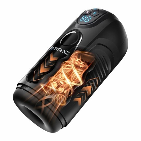 Titanz Ultimate Heat & Thrusting Machine - podgrzewana maszyna intymna z 9 trybami