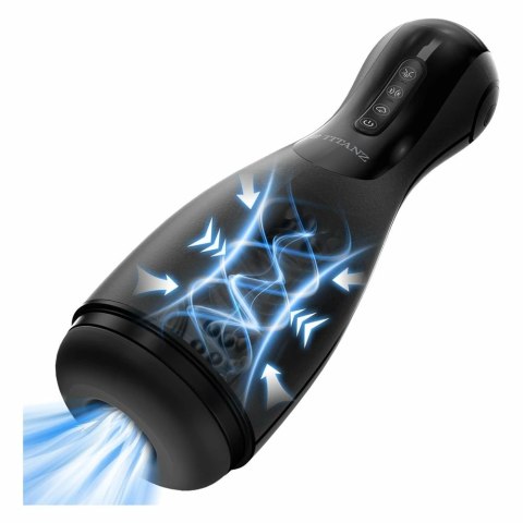 Titanz Ultimate Squeeze & Suck Machine - automatyczna maszyna intymna, 10 trybow wibracji