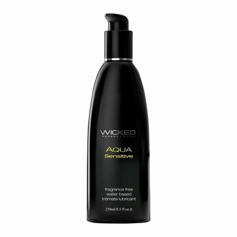 WICKED Aqua Sensitive Lubricant 240ml - Hipoalergiczny żel intymny