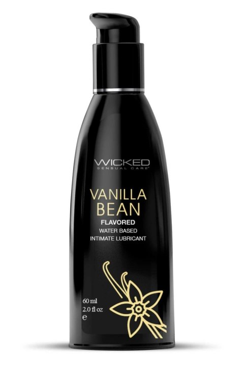 WICKED Aqua Vanilla Bean Lubrykant wodny o smaku wanilii 60ml