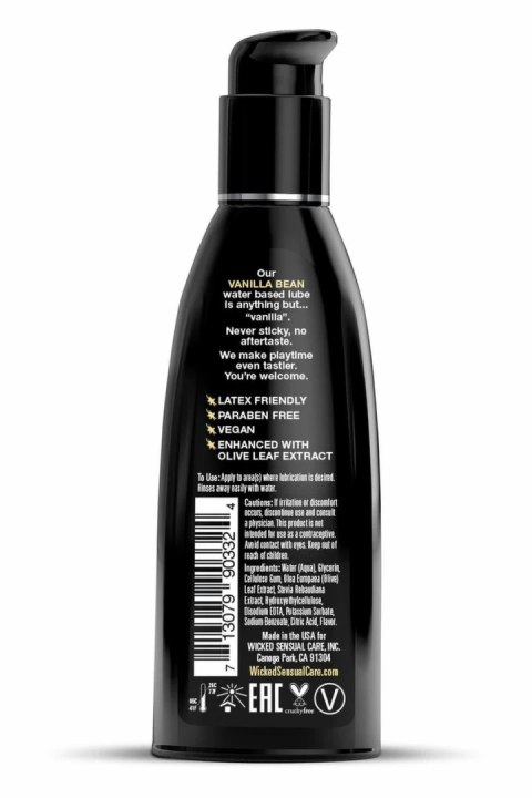 WICKED Aqua Vanilla Bean Lubrykant wodny o smaku wanilii 60ml